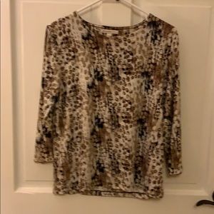 JM Collection 3/4 sleeve top